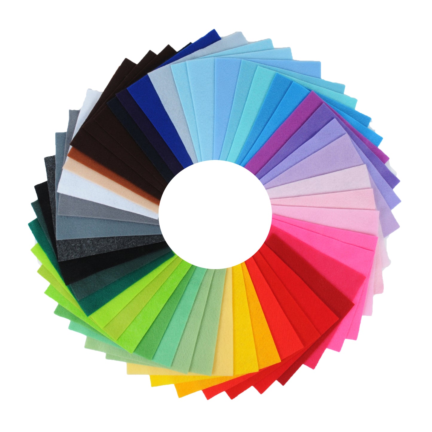 42 PIECE ASSORTED FELT PACK