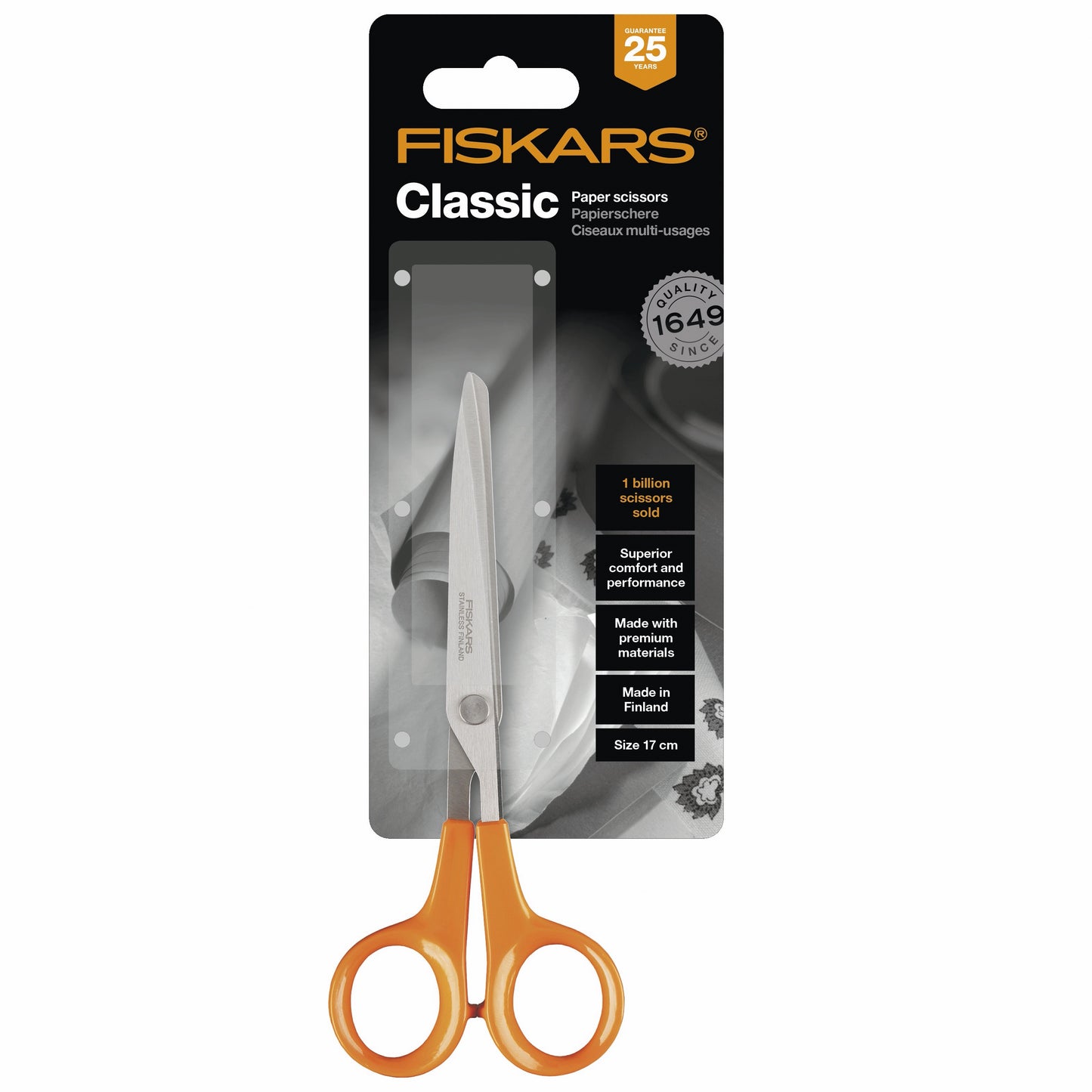 CLASSIC - PAPER SCISSORS - Size 17cm