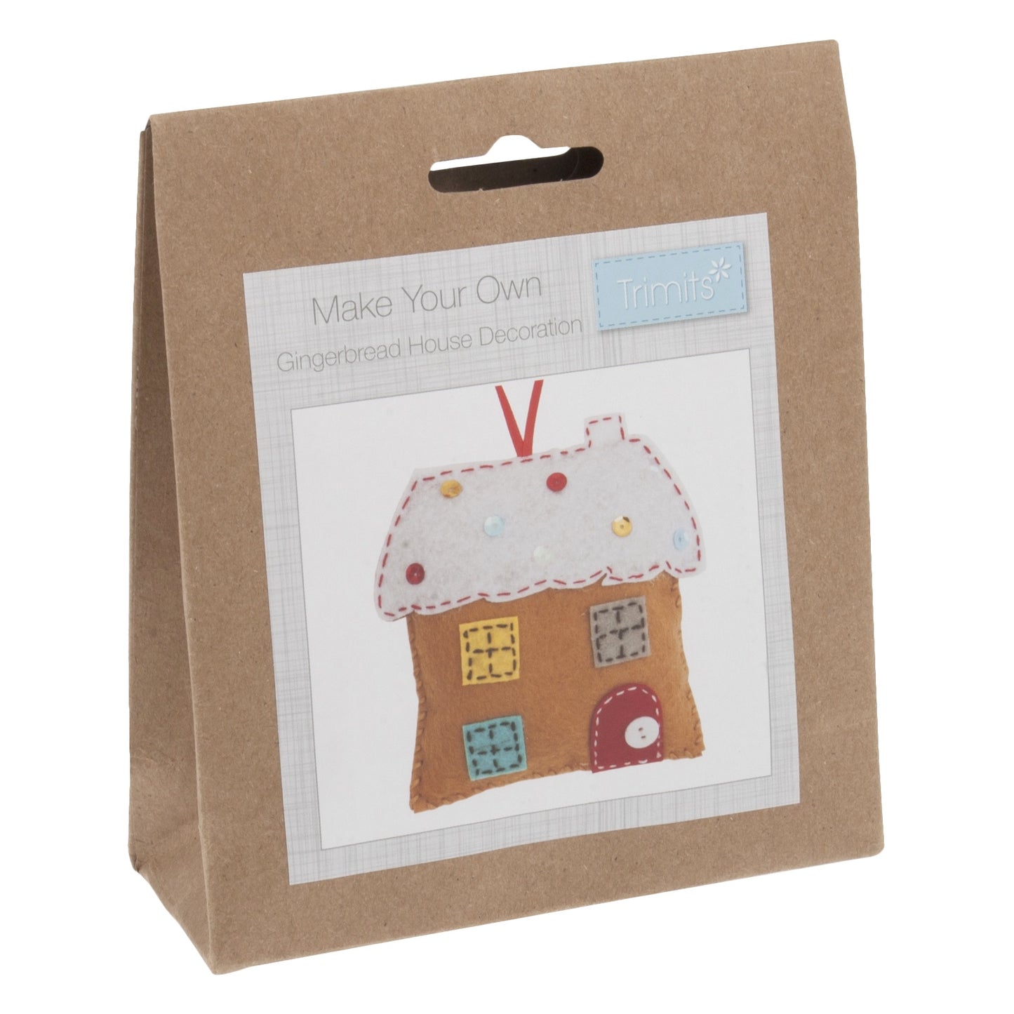 FELT KIT - Christmas Gingerbread House