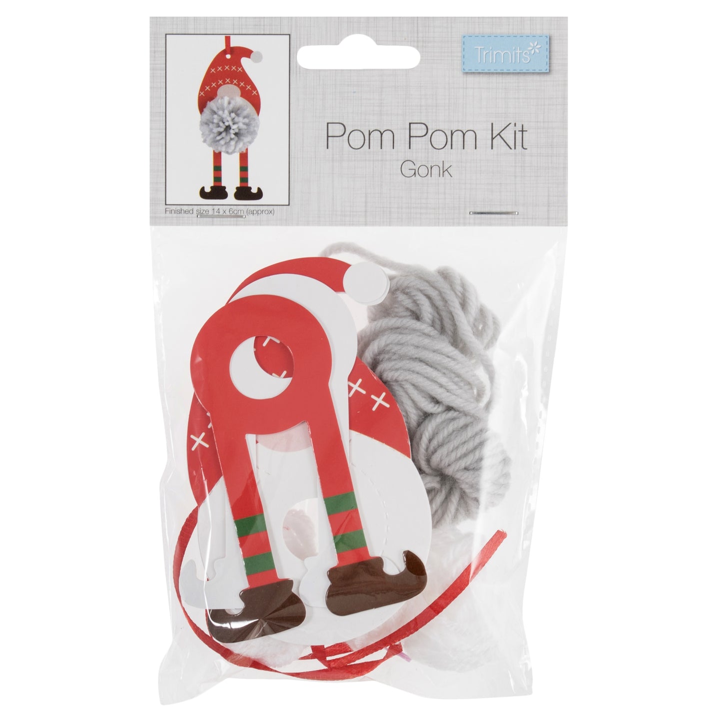 POM POM DECORATION KIT - Christmas Gonk