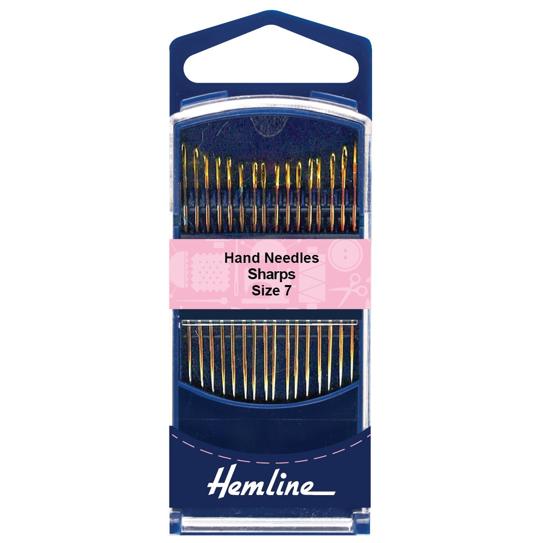 HAND NEEDLES - SHARPS - Size 7 - 16 Pcs