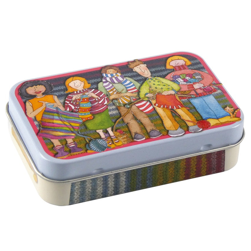 KNITTERS - Mini Hinged Tin