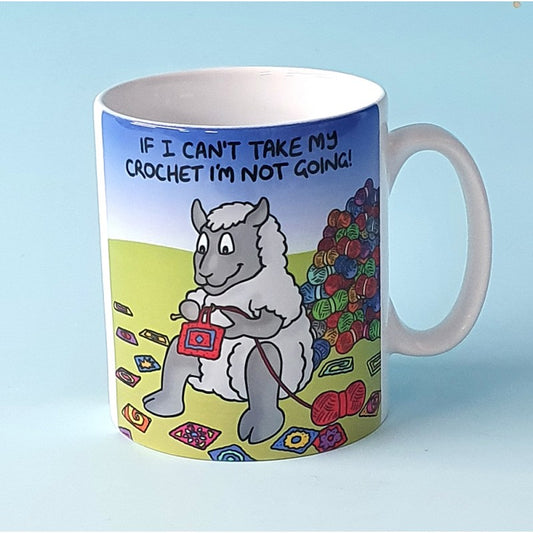 MUGS - CROCHET QUOTES -  2 Types Available