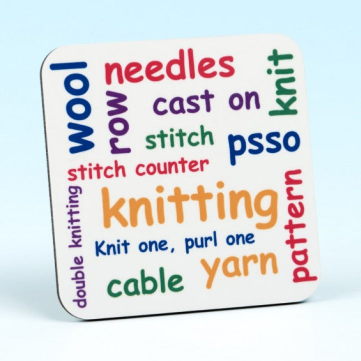 COASTERS - Choice of Knitting/Crochet Designs