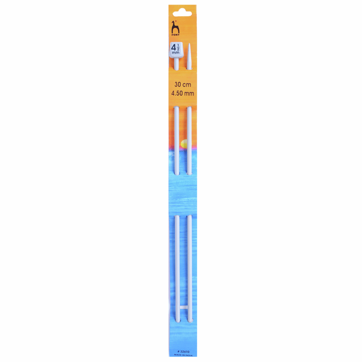 KNITTING NEEDLES - SINGLE-ENDED - CLASSIC 30cm Long