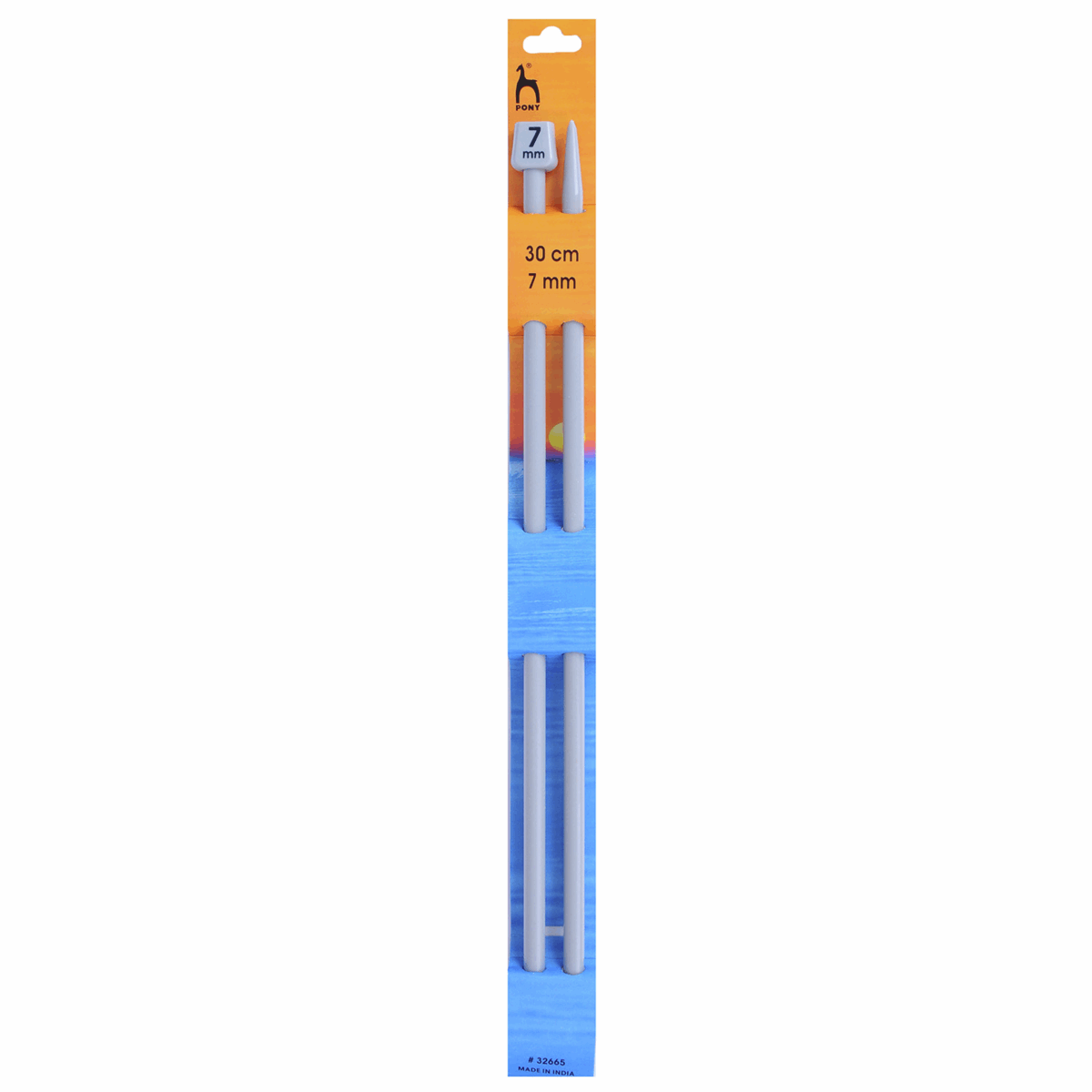 KNITTING NEEDLES - SINGLE-ENDED - CLASSIC 30cm Long