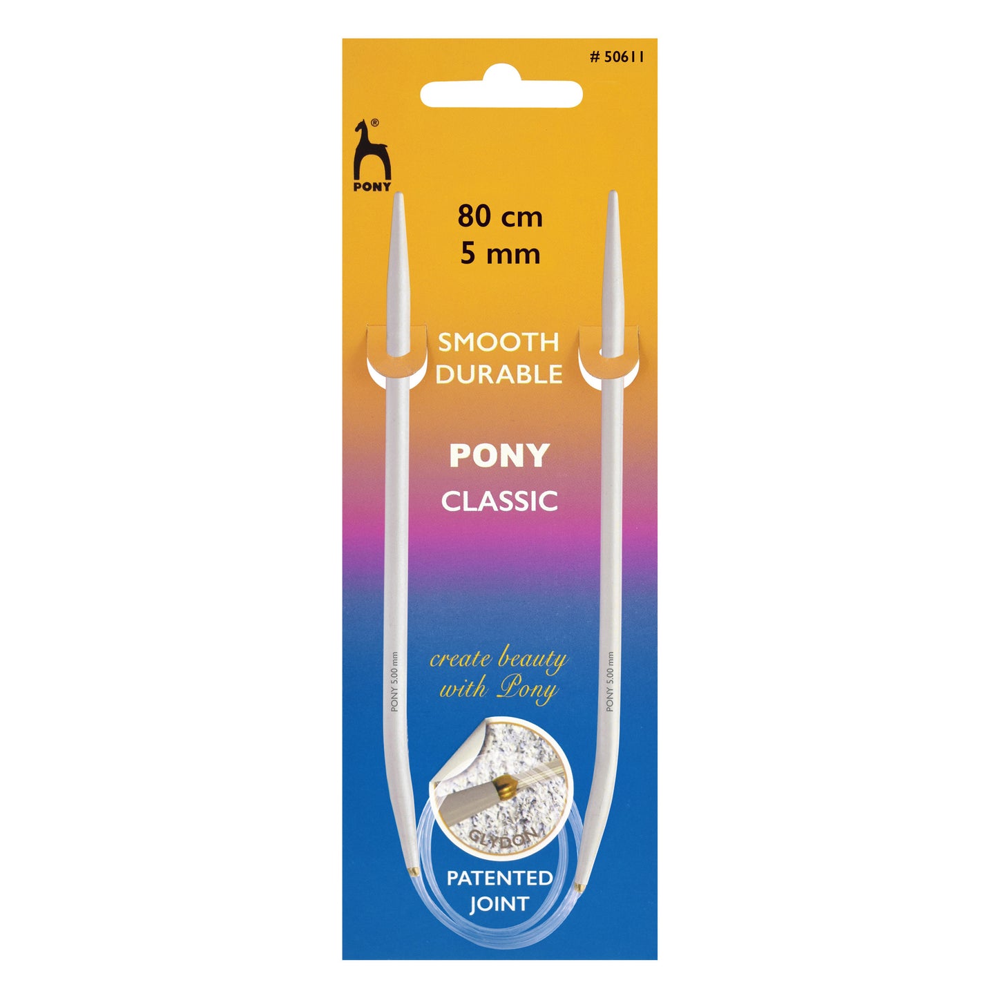 ALUMINIUM CIRCULAR NEEDLES - Various Sizes.