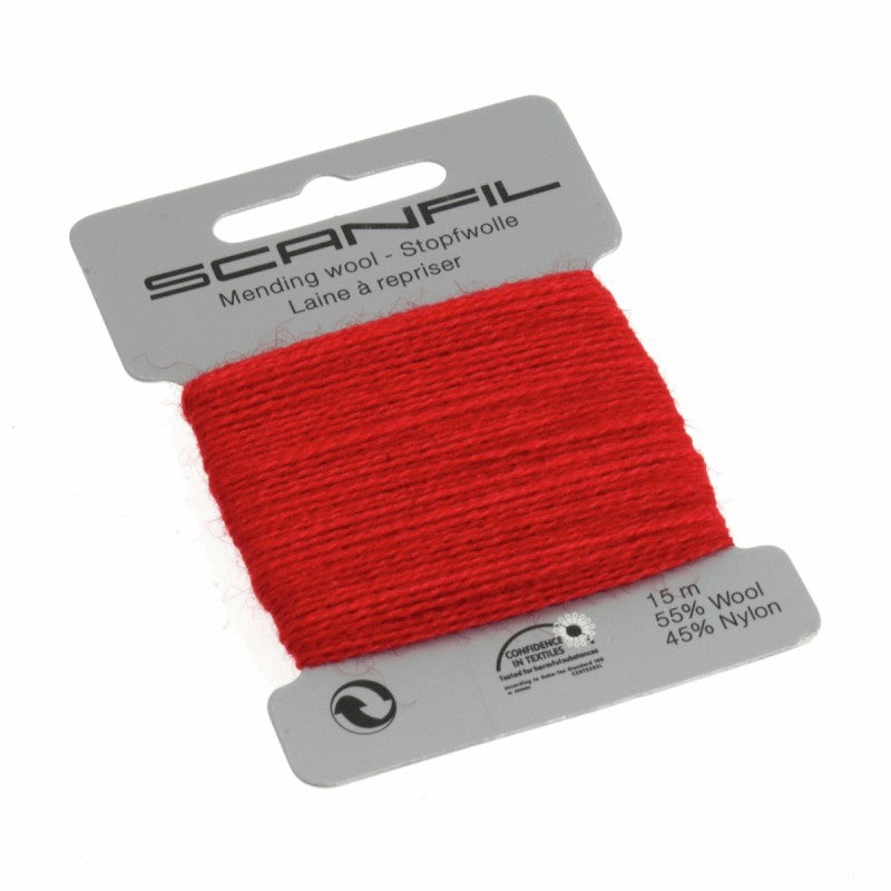 MENDING WOOL (For Darning) - 15m - Various Colours