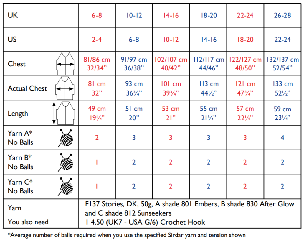 PDF - Crochet Pattern 10526 - GLAMPSITE VEST IN SIRDAR STORIES DK