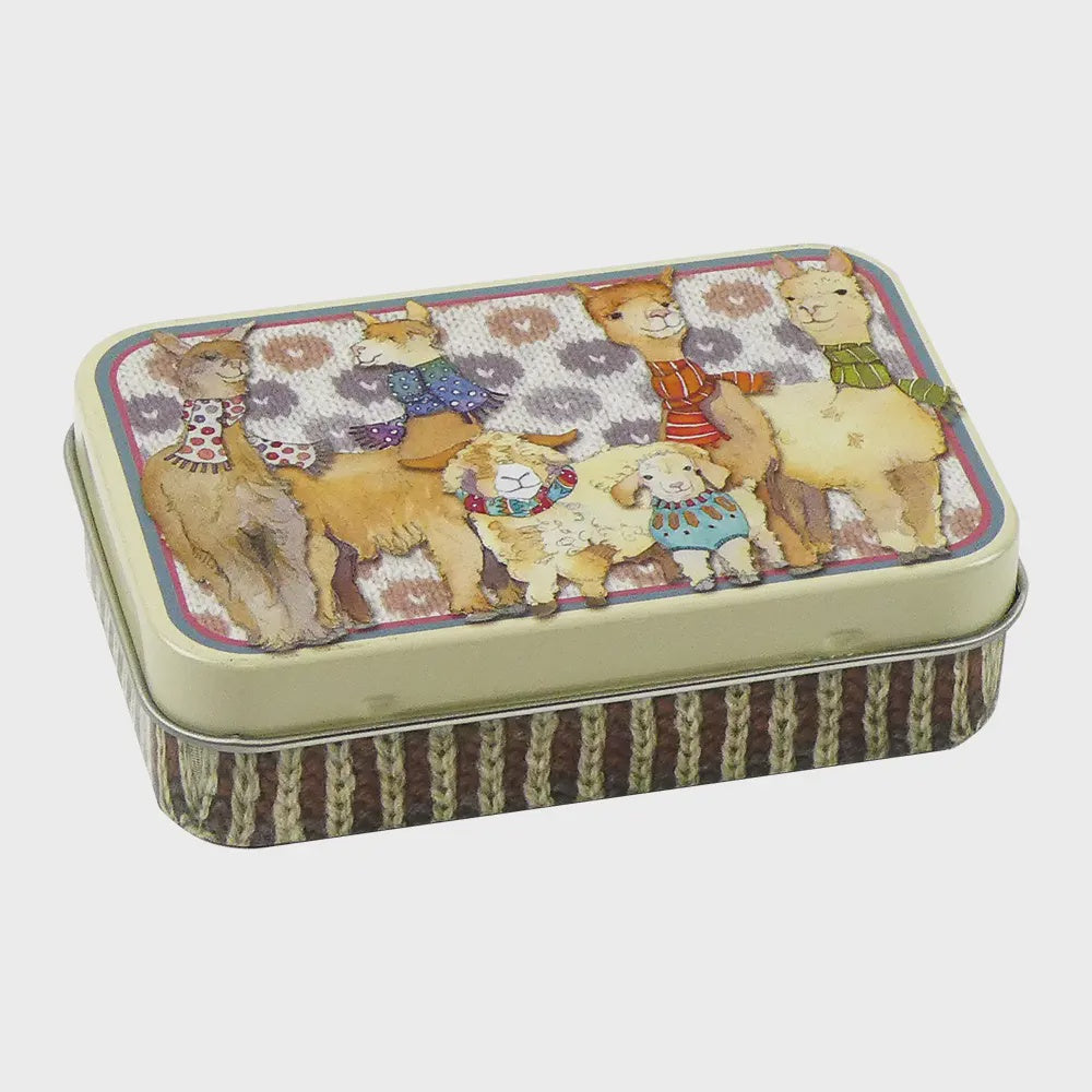 OTHER WOOLIES - ALPACAS & FRIENDS - Mini Rectangular Tin