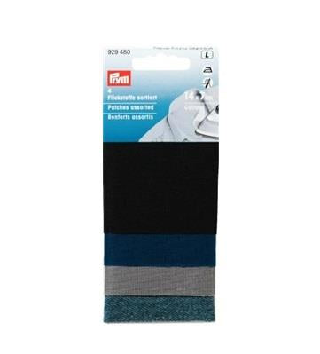 Assorted Iron On Repair/Mending Sheets (4 COLOUR PACK)