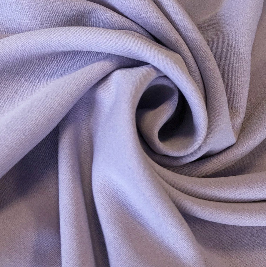 LILAC MOSS CREPE FABRIC