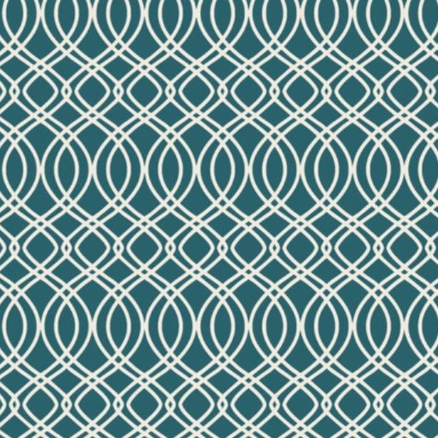 KNOTTED TRELLIS COTTON - SPEARMINT