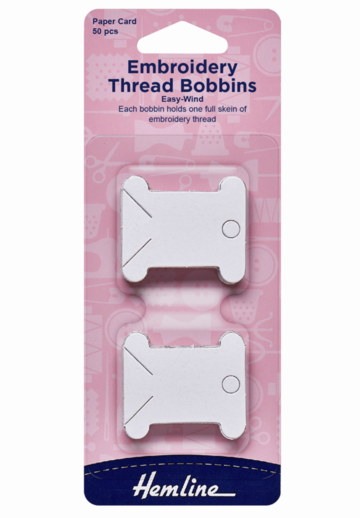 EMBROIDERY THREAD - CARDBOARD BOBBINS
