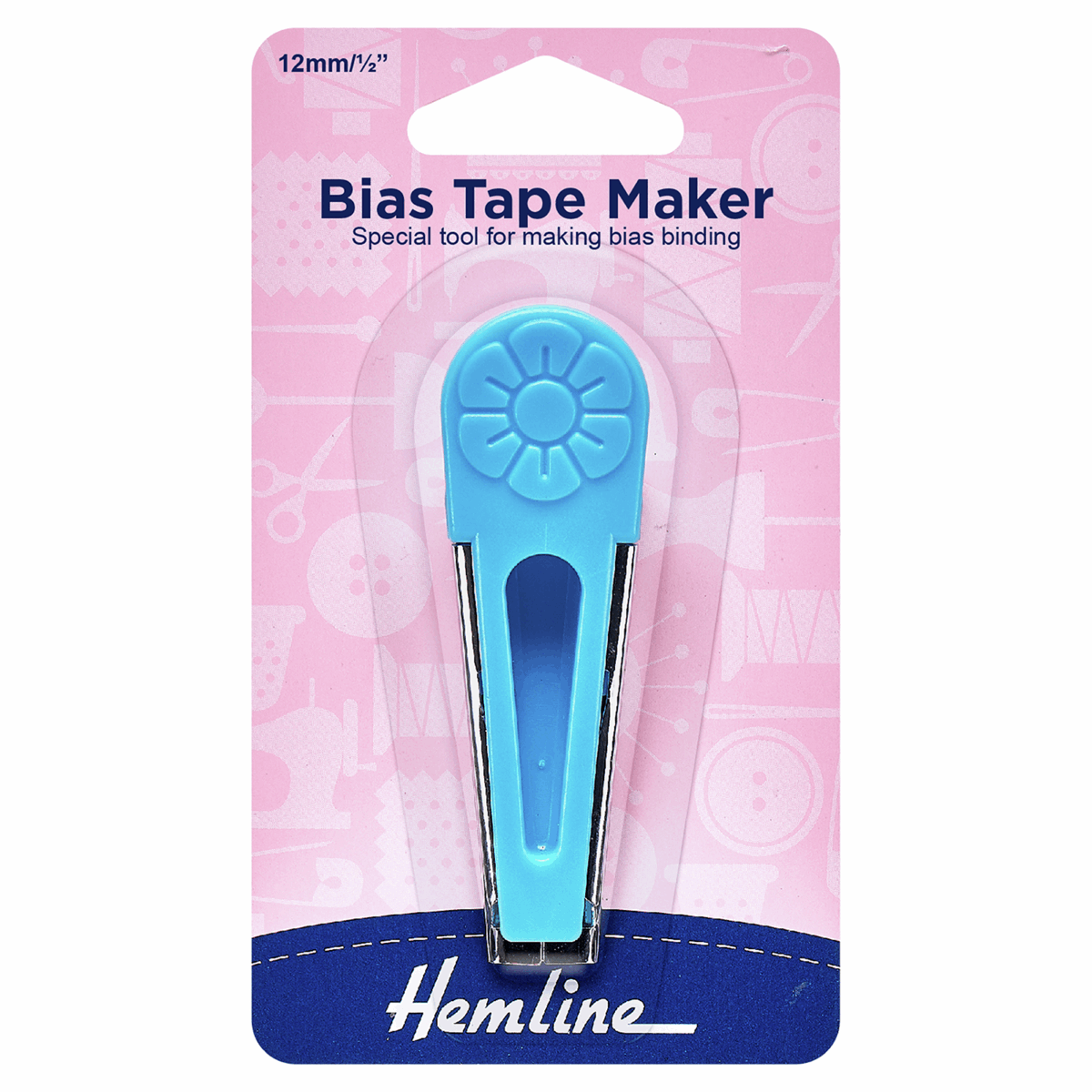 BIAS TAPE MAKER - MEDIUM 12mm