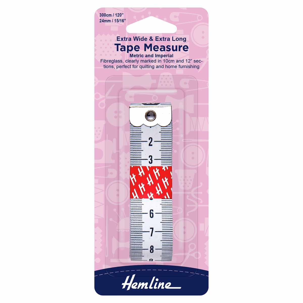 TAPE MEASURE - SUPER WIDE & SUPER LONG - 300cm/120"