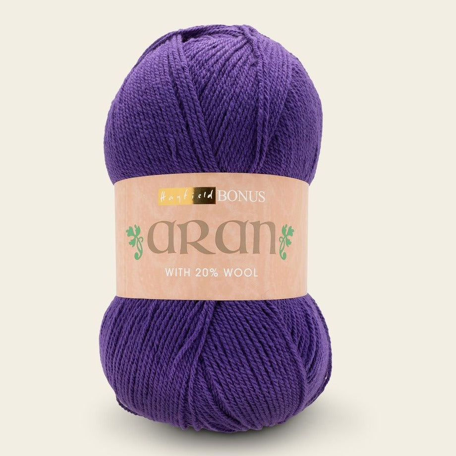 BONUS ARAN WITH WOOL 400g - More colours available