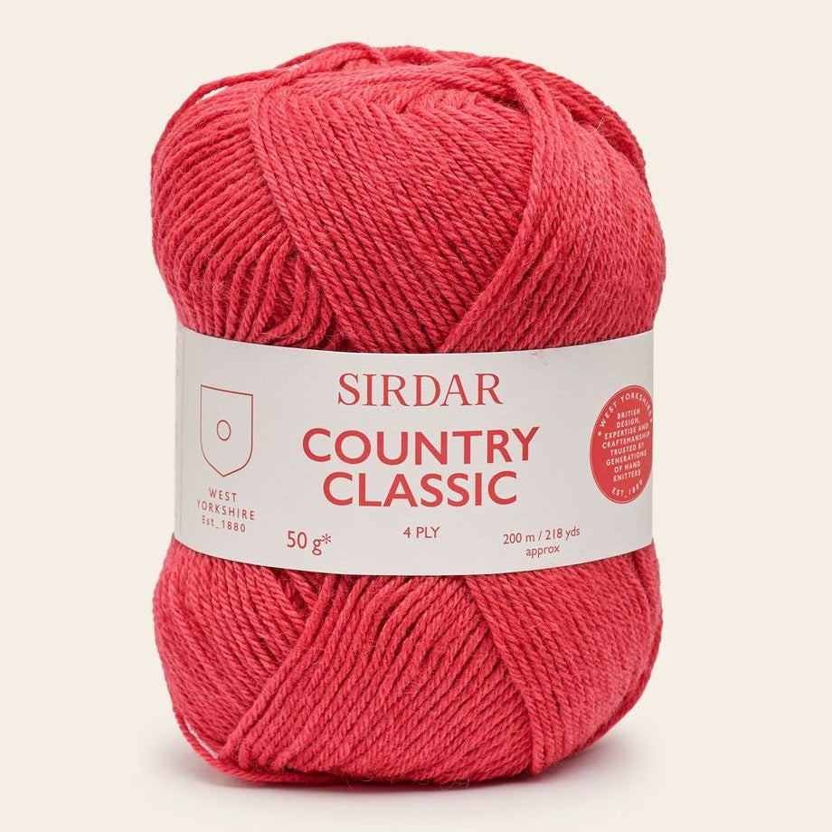COUNTRY CLASSIC 4 PLY 50g - More colours available