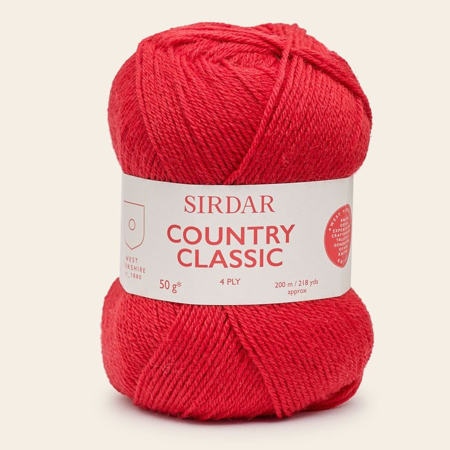 COUNTRY CLASSIC 4 PLY 50g - More colours available