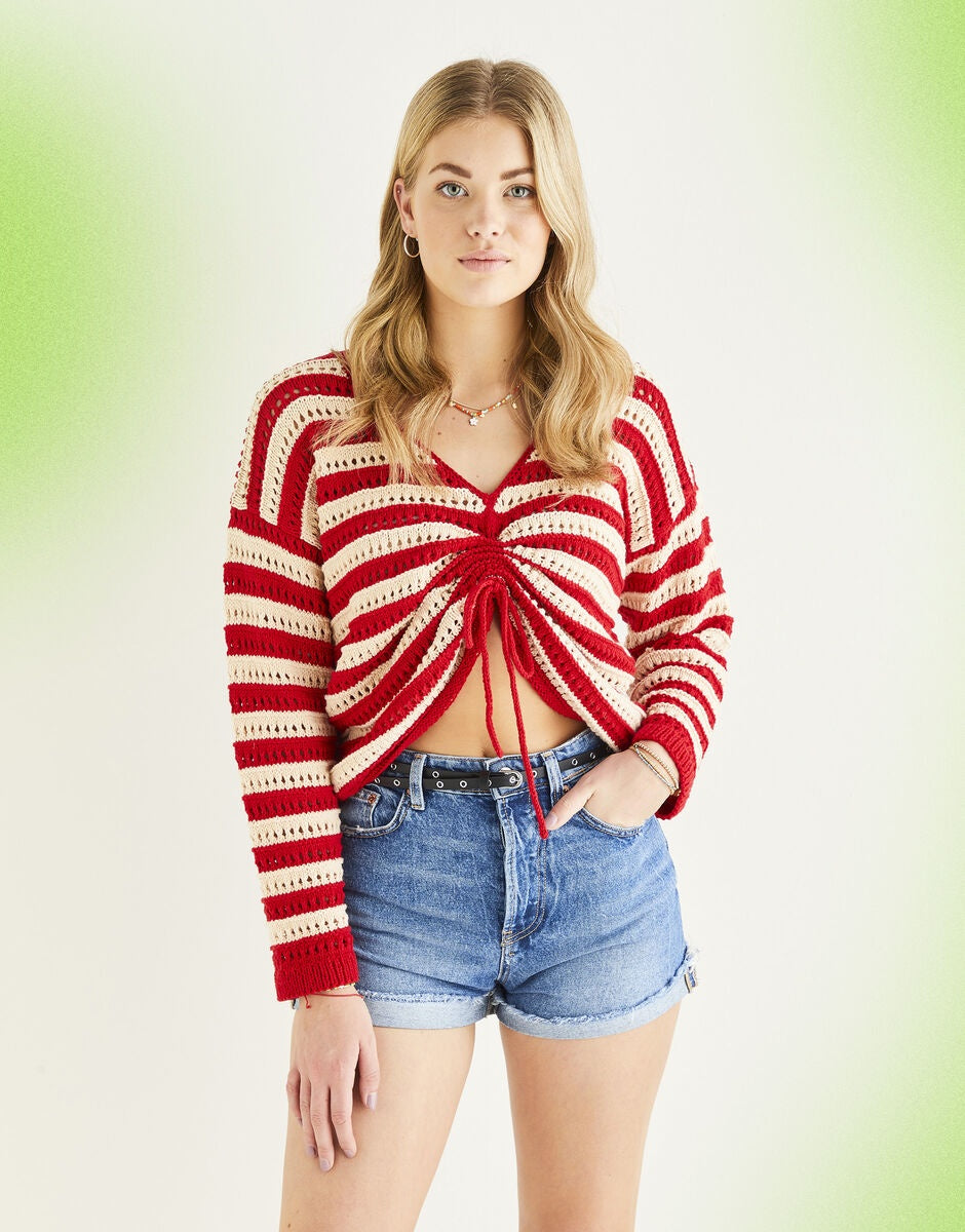 Knitting Pattern 10540 - Second Stage Sweater in Stories DK