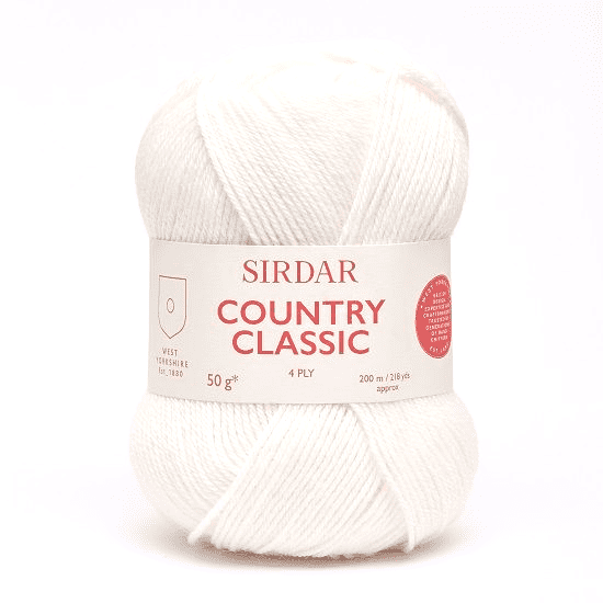 COUNTRY CLASSIC 4 PLY 50g - More colours available