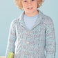 Knitting Pattern 4458 - Cardigans in Snuggly Peekaboo DK
