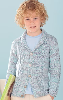 Knitting Pattern 4458 - Cardigans in Snuggly Peekaboo DK
