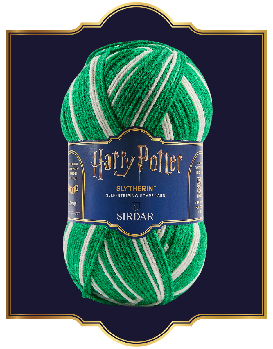 HARRY POTTER - Self-Striping Scarf Chunky Yarn