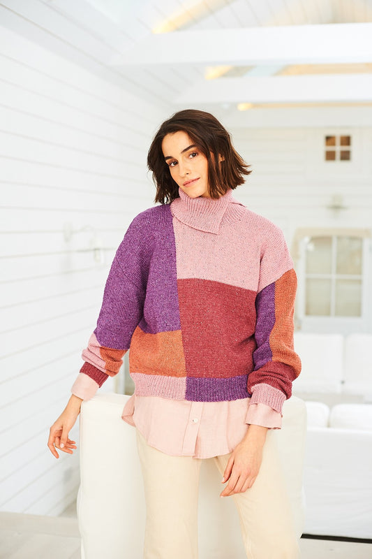 Knitting Pattern 10060 - Women's Sweaters in Recreate DK