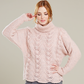 Knitting Pattern 10068 - Batwing Boxy Sweater in Soiree Aran