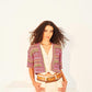 Knitting Pattern 10129 - Cardigans in Colour Burst DK