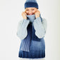 Knitting Pattern 10186 - Sweater, Hat, & Scarf in Horizon Chunky