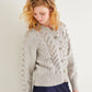 Knitting Pattern 10200 - LACE AND BOBBLE CARDIGAN IN SIRDAR COUNTRY CLASSIC DK