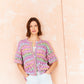 Knitting Pattern 10211 - Cardigan & Coat in Colour Burst & Cotton Twist DK
