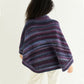 Knitting Pattern 10287 - TEXTURED PONCHO IN SIRDAR JEWELSPUN ARAN