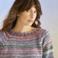 Knitting Pattern 10702 - WHIRLPOOL SWEATER IN SIRDAR JEWELSPUN WITH WOOL CHUNKY