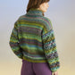 Knitting Pattern 10706 - KELP SLEEVE SWEATER AND SCARF IN SIRDAR JEWELSPUN WITH WOOL CHUNKY