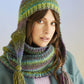 Knitting Pattern 10709 - ANEMONE HAT AND SNOOD IN SIRDAR JEWELSPUN WITH WOOL CHUNKY