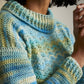 Crochet Pattern 10726 - WILDFLOWER ROLL NECK IN SIRDAR JEWELSPUN ARAN