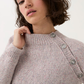 Knitting Pattern 10781 - BUTTONED RAGLAN SWEATER KNITTING PATTERN IN SIRDAR LOVEFUL 100% RECYCLED TWEED BLEND