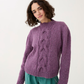 Knitting Pattern 10783 - PUFF SLEEVE SWEATER KNITTING PATTERN IN SIRDAR LOVEFUL 100% RECYCLED TWEED BLEND