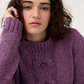 Knitting Pattern 10783 - PUFF SLEEVE SWEATER KNITTING PATTERN IN SIRDAR LOVEFUL 100% RECYCLED TWEED BLEND