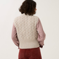 Knitting Pattern 10784 - MOSS STITCH VEST KNITTING PATTERN IN SIRDAR LOVEFUL 100% RECYCLED TWEED BLEND