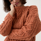 Knitting Pattern 10785 - CABLE CREW SWEATER KNITTING PATTERN IN SIRDAR LOVEFUL 100% RECYCLED TWEED BLEND