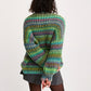 Knitting Pattern 10800 - SEMI-PRECIOUS SWEATER KNITTING PATTERN IN JEWELSPUN WITH WOOL CHUNKY