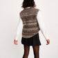 Knitting Pattern 10804 - BENEATH THE SURFACE VEST KNITTING PATTERN IN JEWELSPUN WITH WOOL CHUNKY