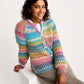 Knitting Pattern 10806 - METAMORPHIC CARDIGAN KNITTING PATTERN IN JEWELSPUN WITH WOOL CHUNKY