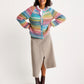 Knitting Pattern 10806 - METAMORPHIC CARDIGAN KNITTING PATTERN IN JEWELSPUN WITH WOOL CHUNKY