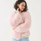 Knitting Pattern 10812 - CUTE JACKET IN SIRDAR ALPINE FUR EFFECT