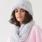 Knitting Pattern 10815 - FLUFFY SNOOD & HAT IN SIRDAR ALPINE FUR EFFECT